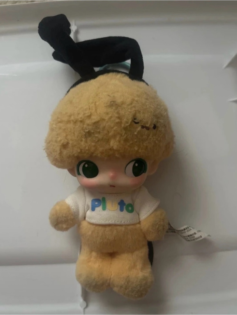 DIMOO x Mickey and friends Plush Character Keychain with Pluto Logo